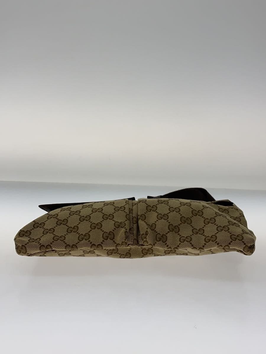 GUCCI Waist Bag_GG Canvas 28566R FTASR 8588 Canvas BRW All Over Pattern 4