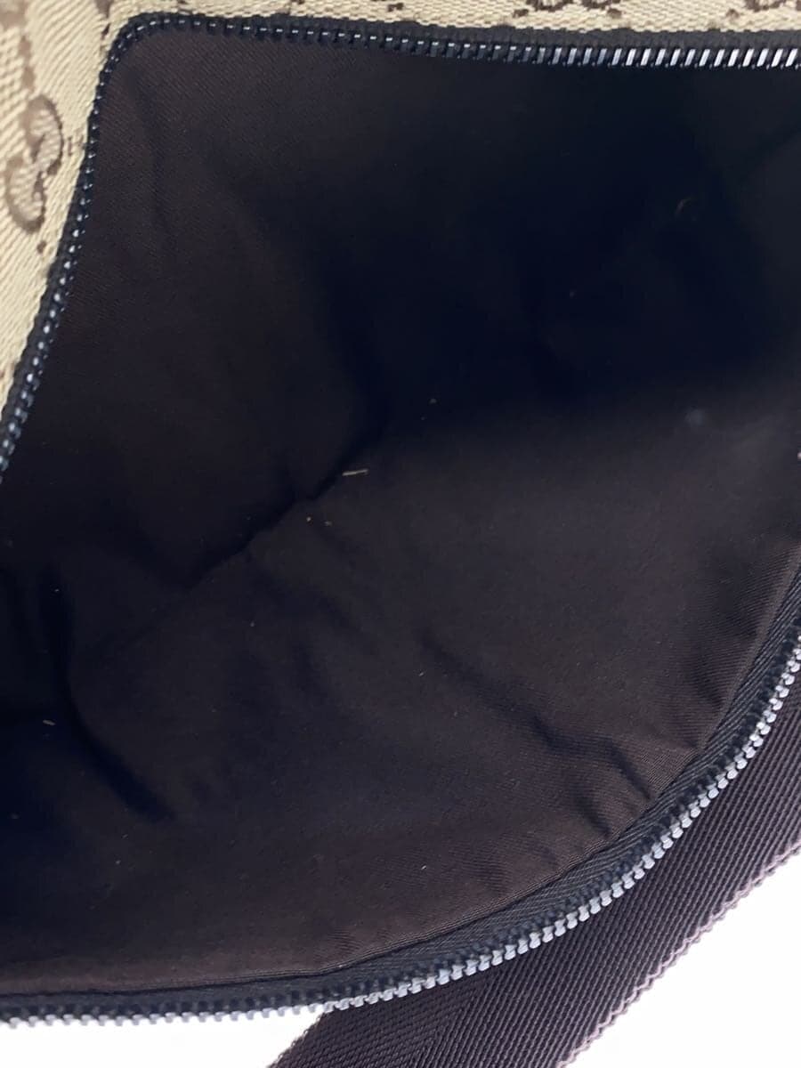 GUCCI Waist Bag_GG Canvas 28566R FTASR 8588 Canvas BRW All Over Pattern 6
