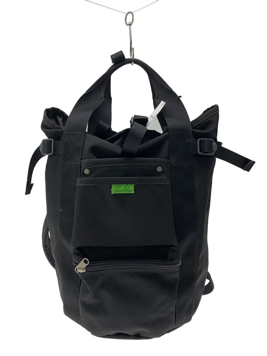 PORTER Union Backpack Nylon BLK Solid