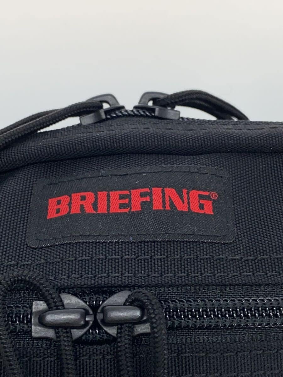 BRIEFINGSLASH S M W GEN Body Bag Waist Bag BLK Solid Color 5