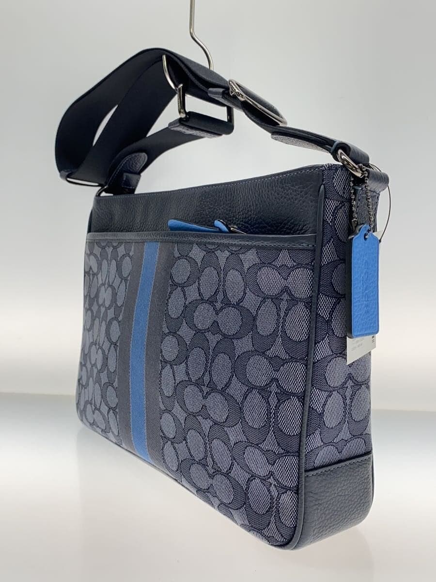 COACH Shoulder Bag Gray All-over Print C5291 2