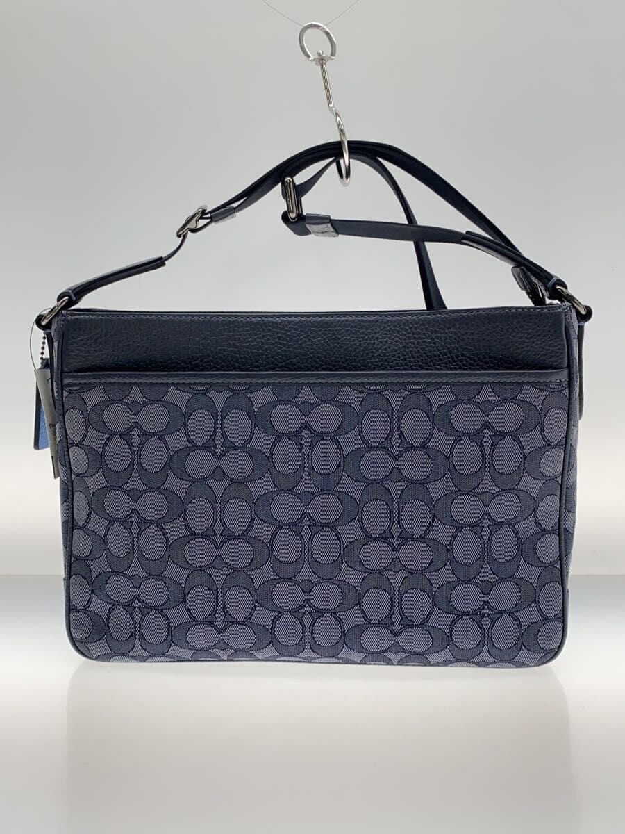 COACH Shoulder Bag Gray All-over Print C5291 3