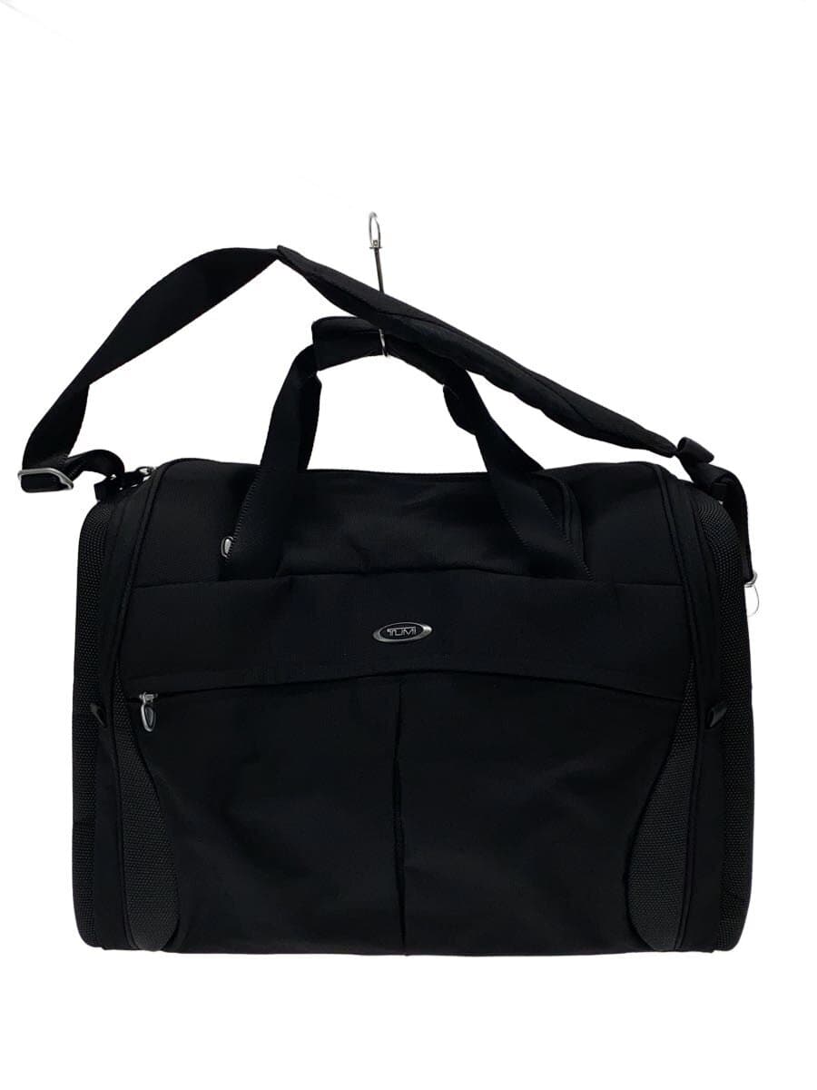 TUMI shoulder bag Boston bag nylon BLK solid color