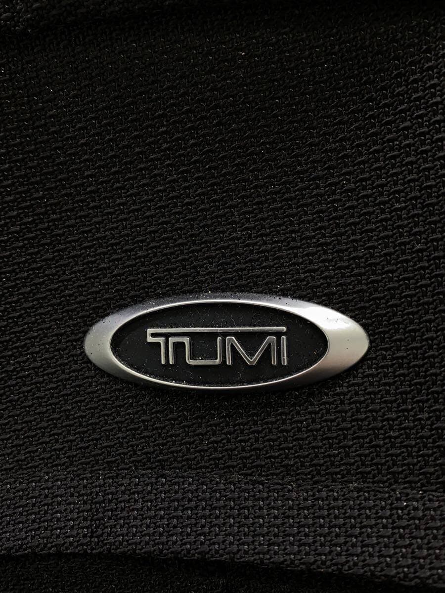 TUMI shoulder bag Boston bag nylon BLK solid color 5