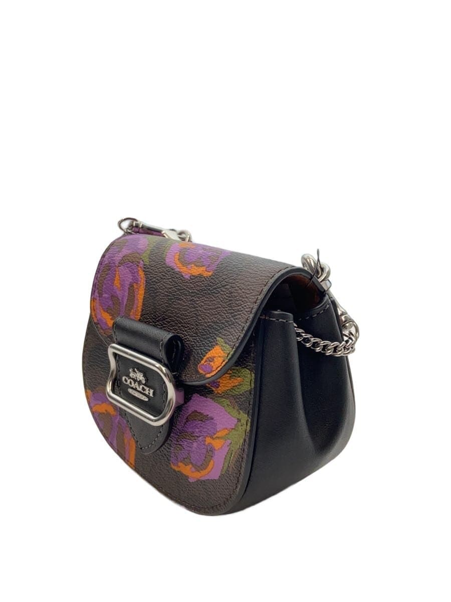 COACH shoulder bag leather CL661 Morgan card case on chain - signature 2