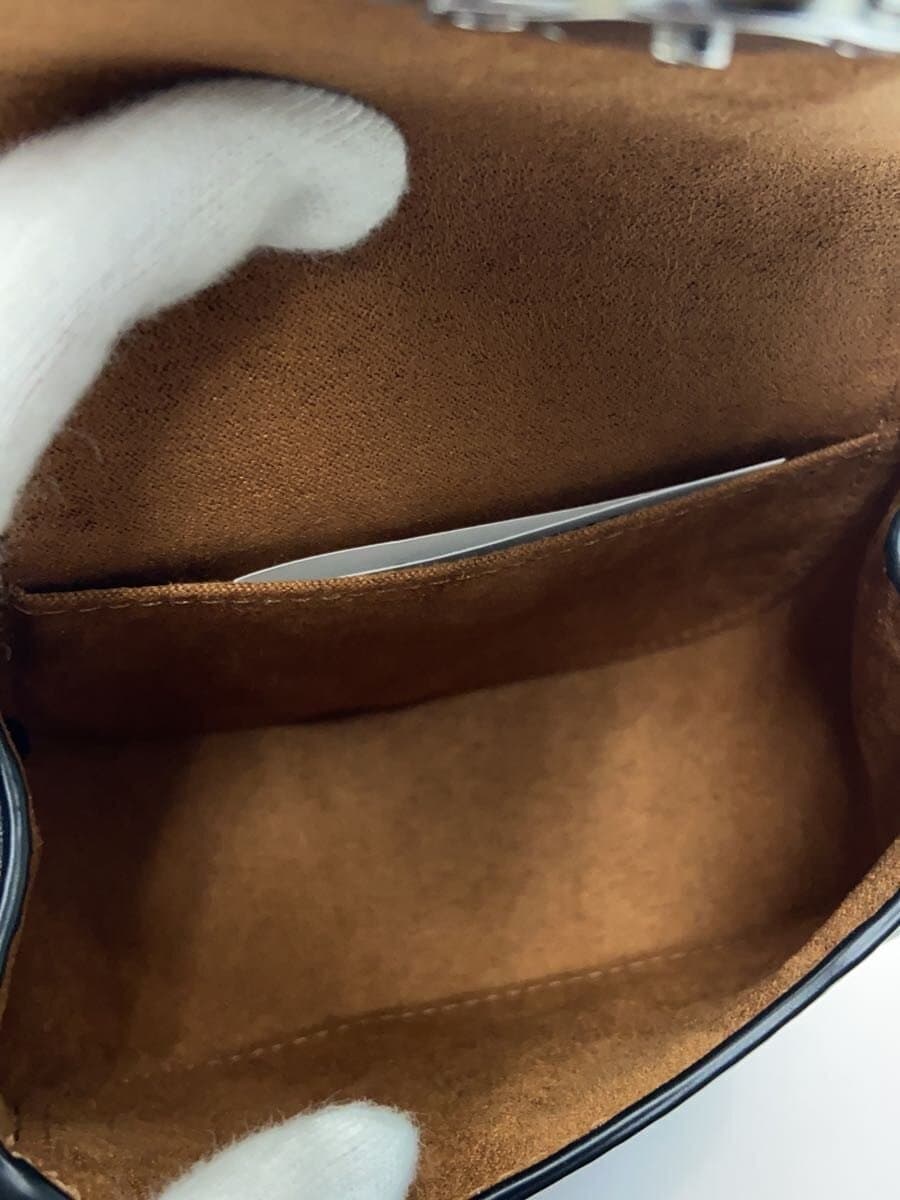 COACH shoulder bag leather CL661 Morgan card case on chain - signature 6