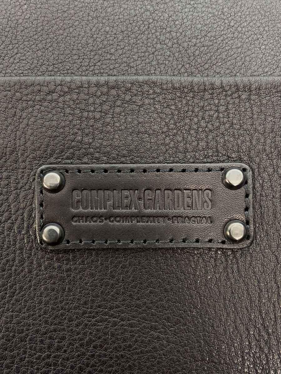 COMPLEX GARDENS Boston Bag Leather BLK 5