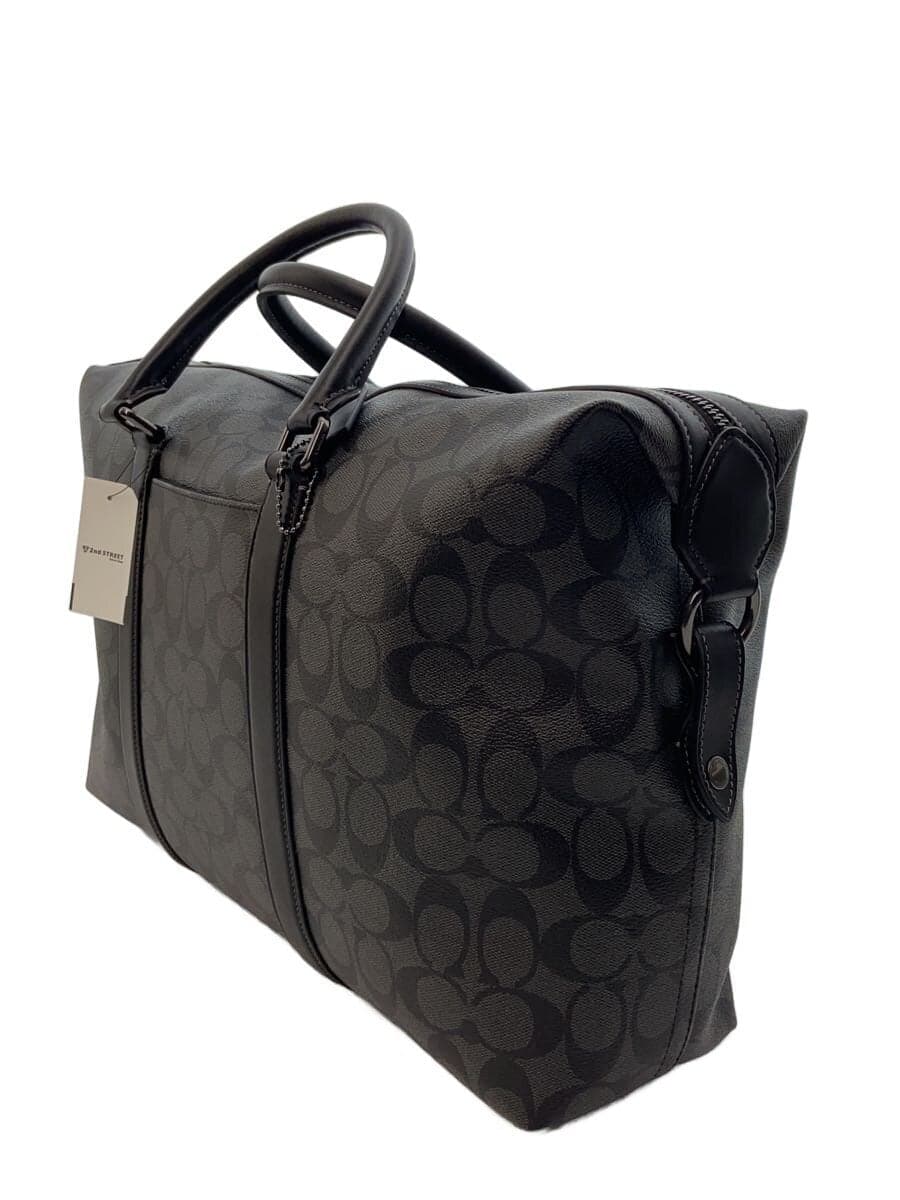 COACH Shoulder Bag PVC Gray All-over Pattern CP048 2