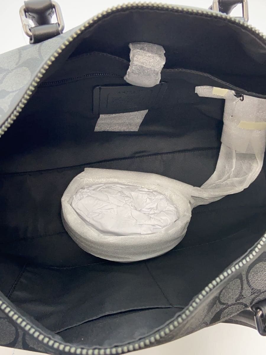 COACH Shoulder Bag PVC Gray All-over Pattern CP048 6