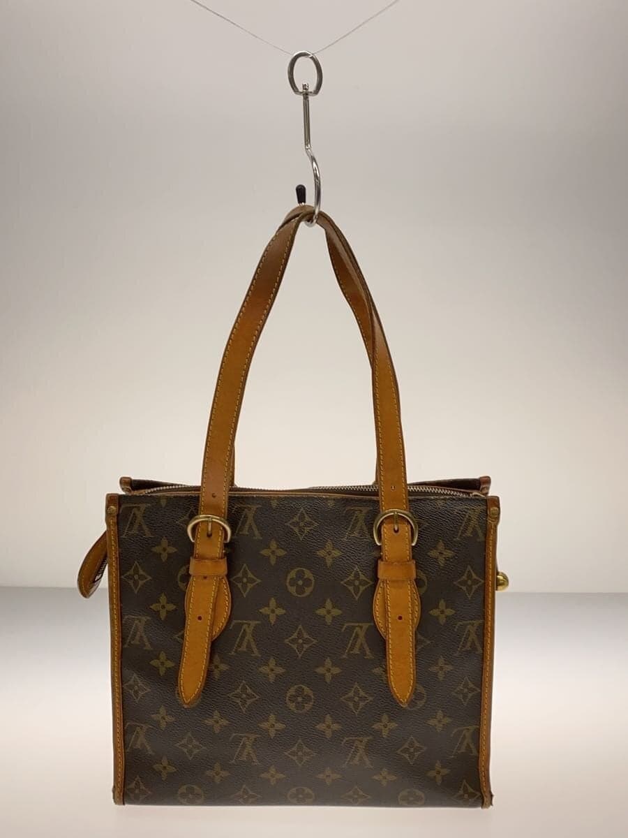 LOUIS VUITTON Popincourt O Monogram Canvas PVC BRW M40007 3