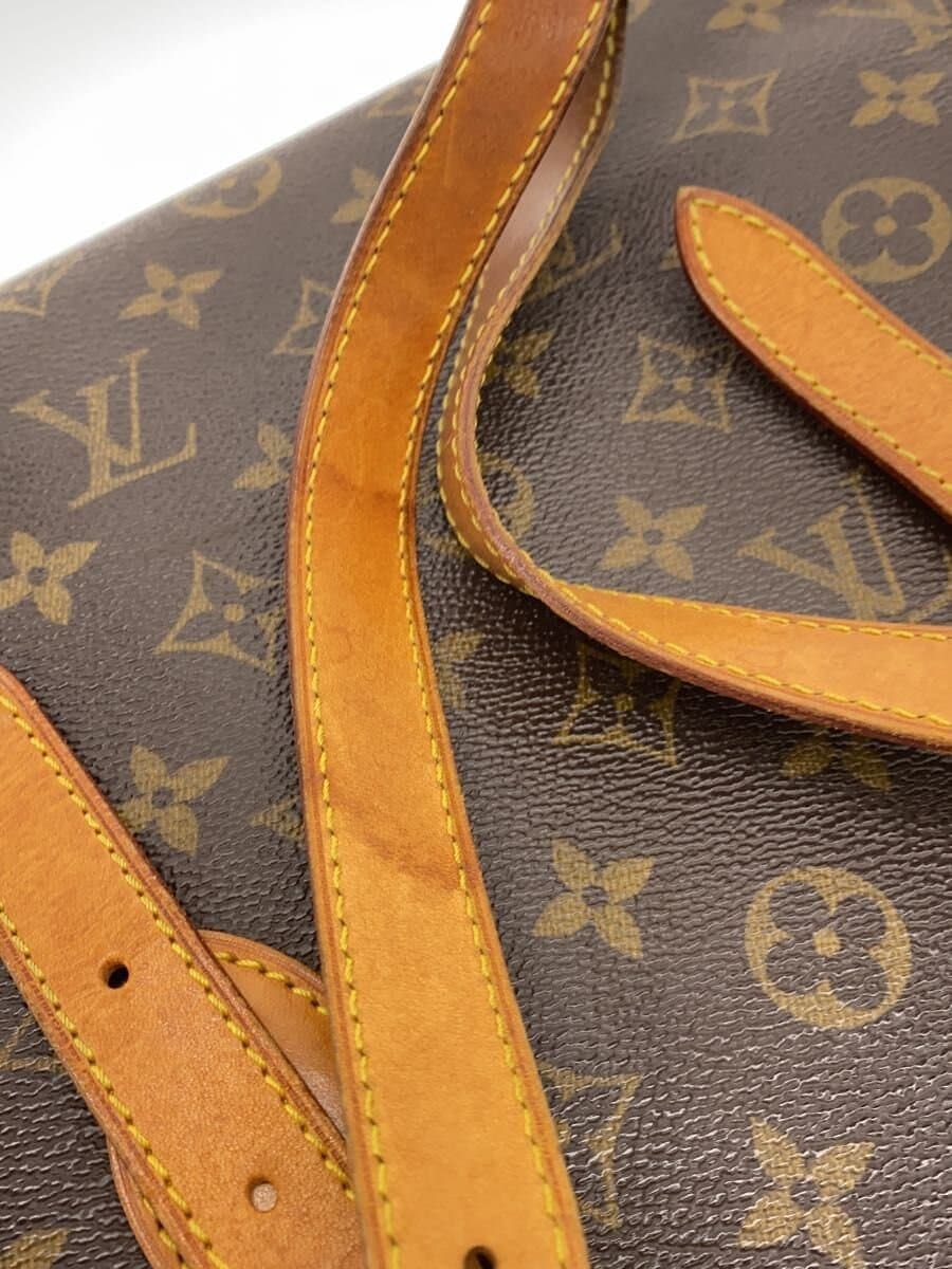 LOUIS VUITTON Popincourt O Monogram Canvas PVC BRW M40007 8