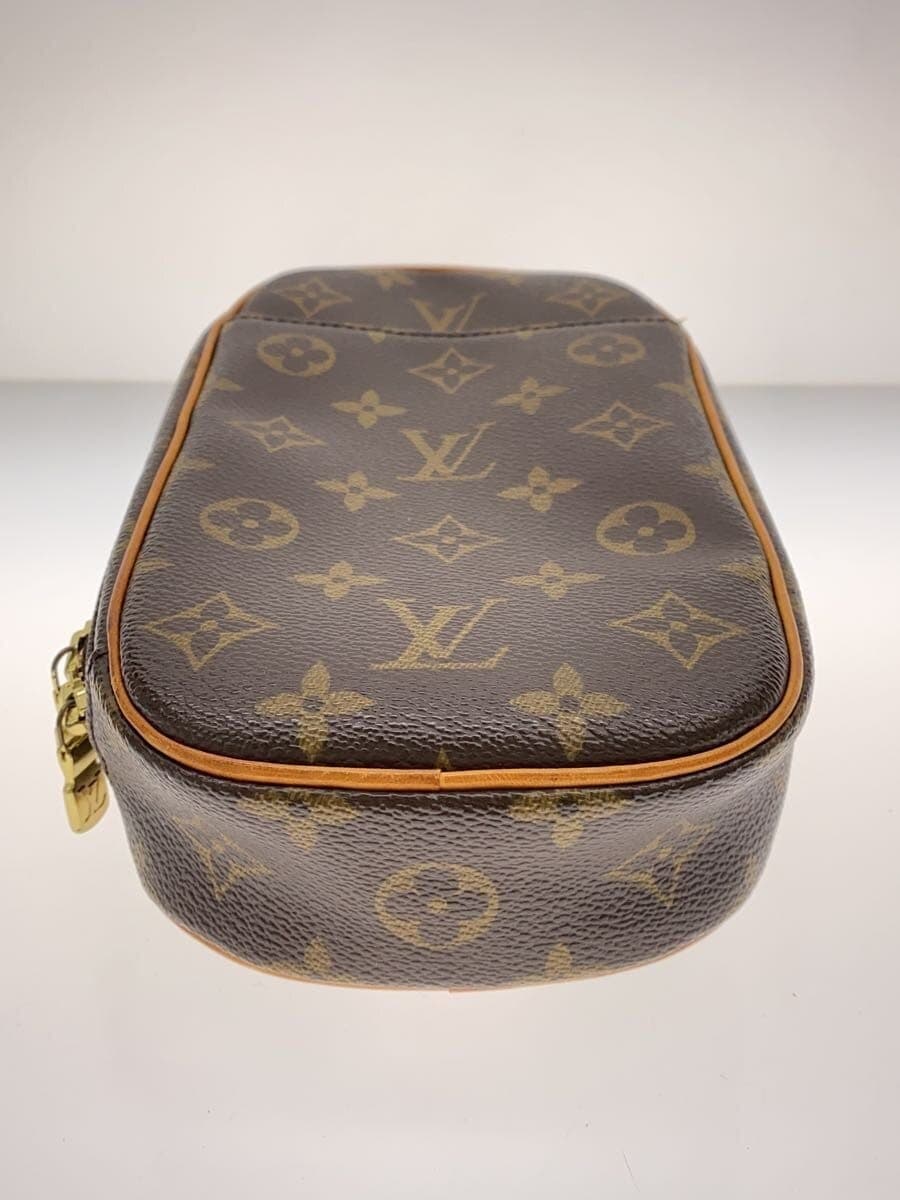 LOUIS VUITTON Pochette Gange Monogram Canvas Leather BRW Allover Pattern M51870 4
