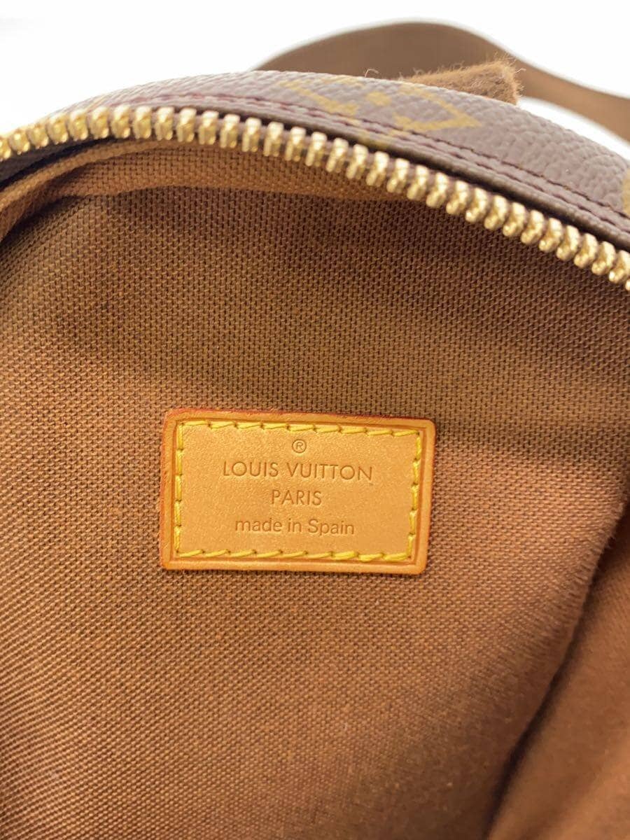 LOUIS VUITTON Pochette Gange Monogram Canvas Leather BRW Allover Pattern M51870 5