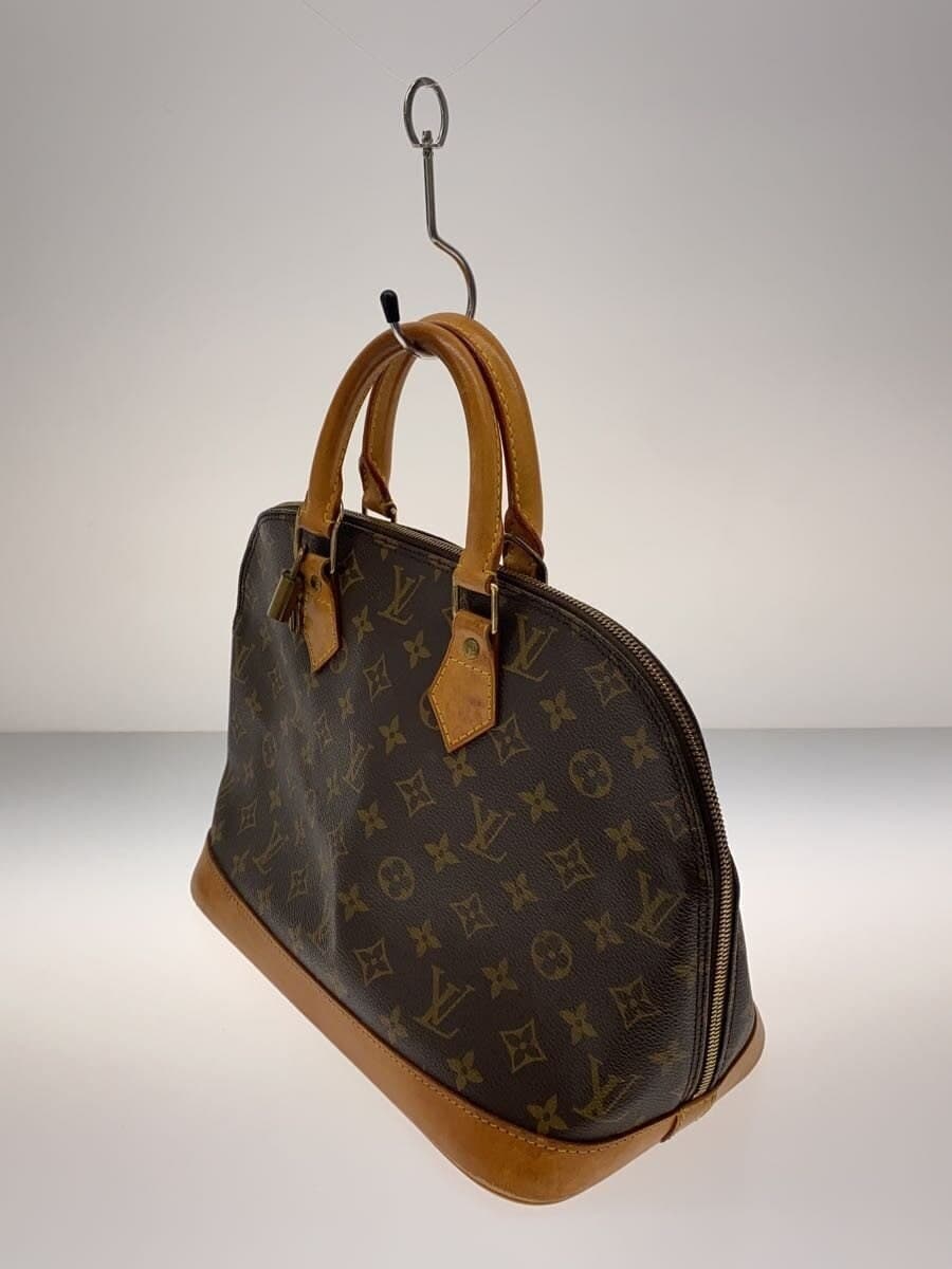 LOUIS VUITTON 1) Alma Monogram Canvas PVC BRW M51130 2