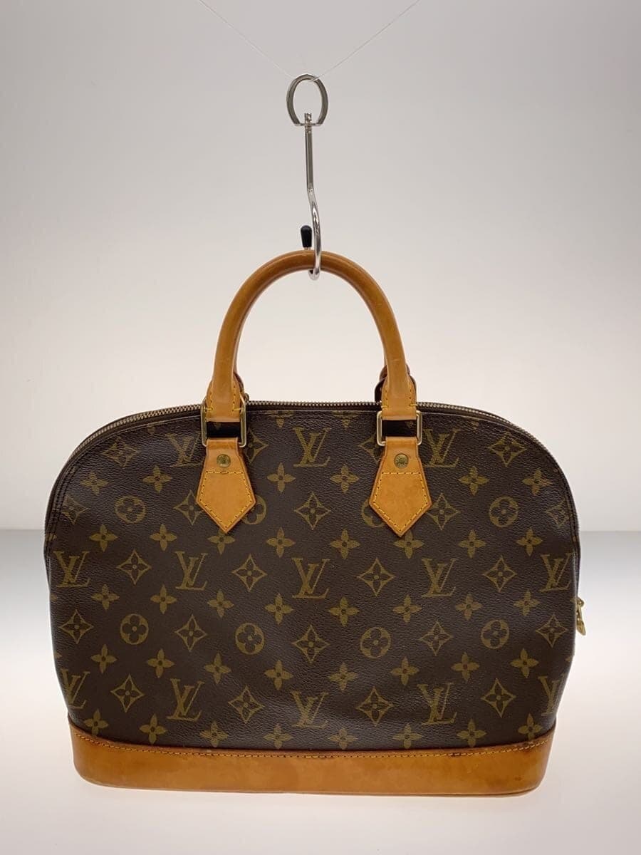 LOUIS VUITTON 1) Alma Monogram Canvas PVC BRW M51130 3