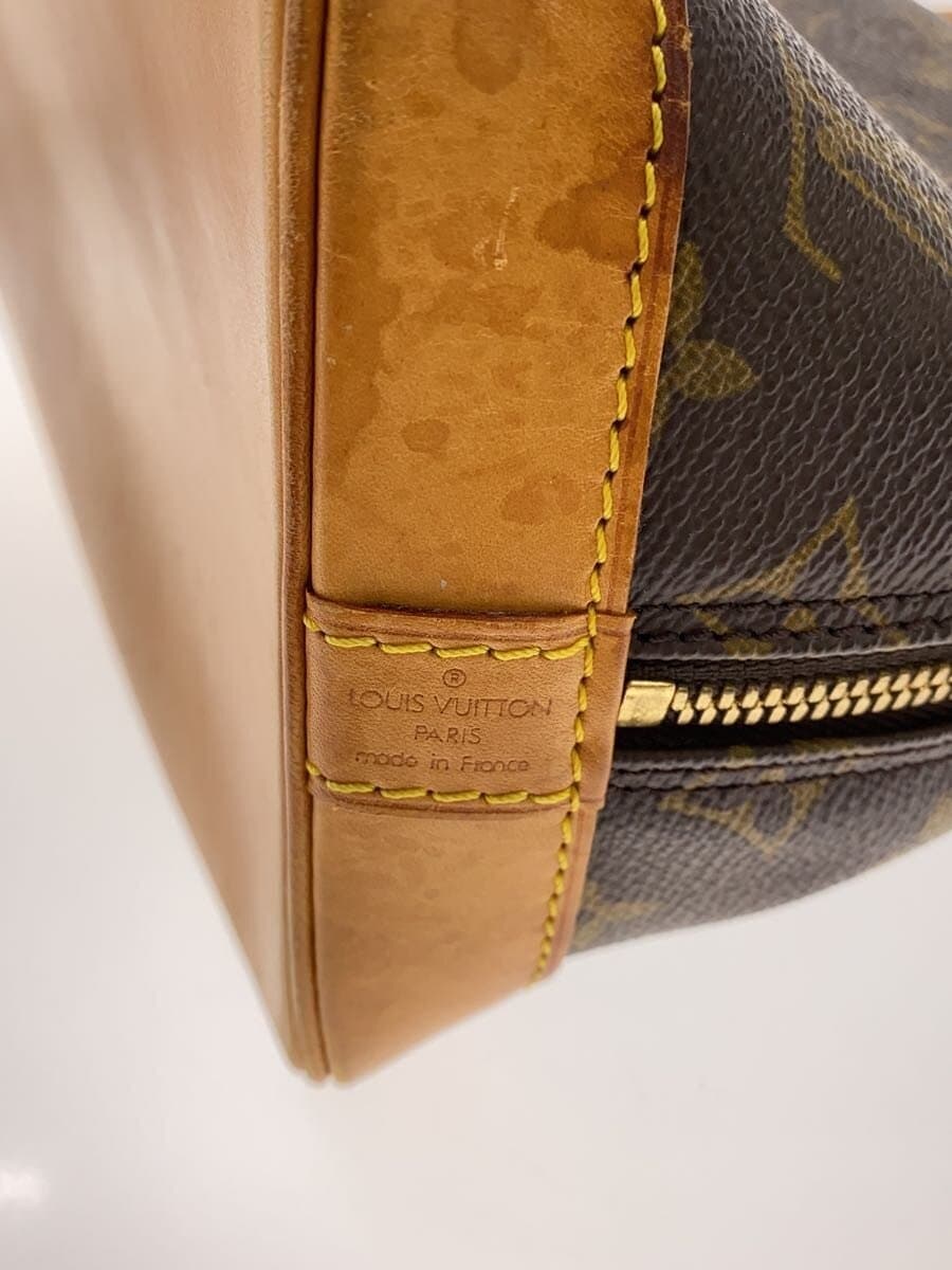 LOUIS VUITTON 1) Alma Monogram Canvas PVC BRW M51130 5