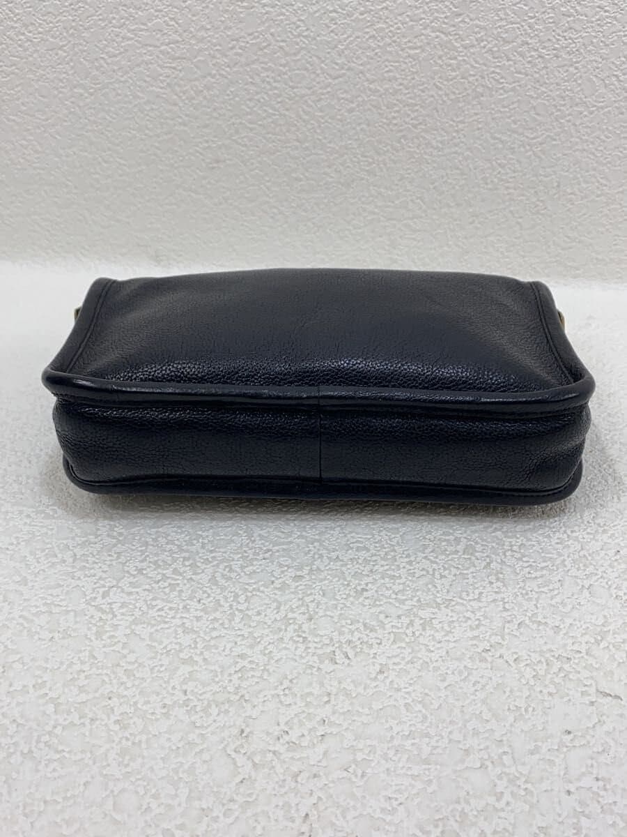 formeBANKS SIZE:S Shoulder Bag Leather BLK Solid 4