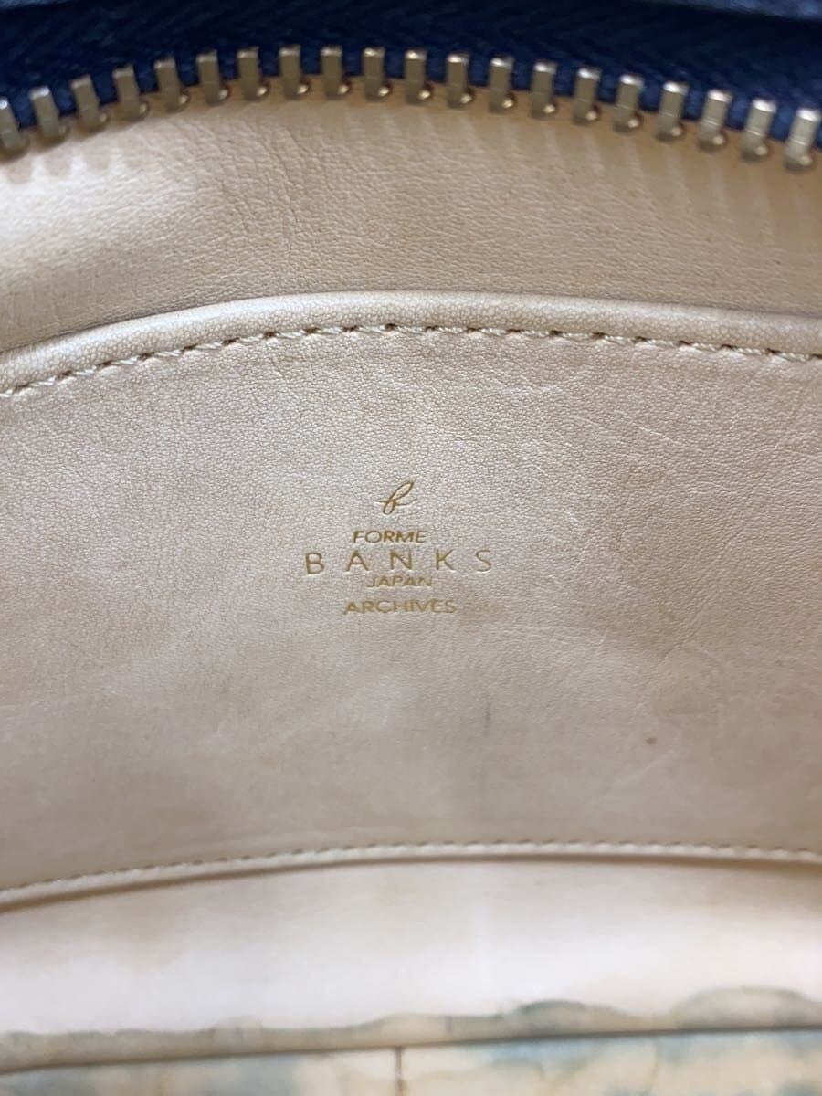 formeBANKS SIZE:S Shoulder Bag Leather BLK Solid 5