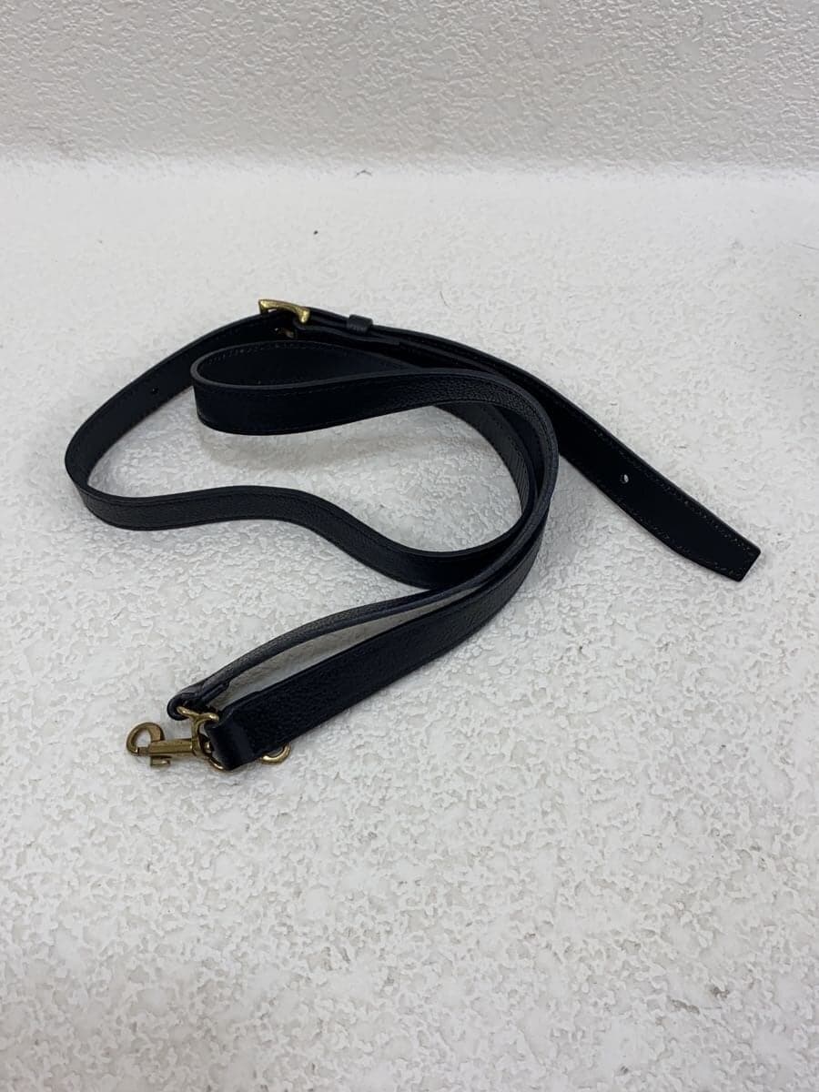 formeBANKS SIZE:S Shoulder Bag Leather BLK Solid 7