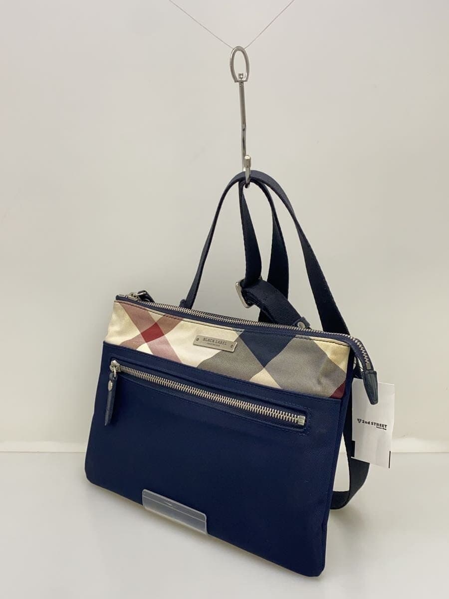 BLACK LABEL CRESTBRIDGE Shoulder Bag NVY Solid 51133-304-42 2