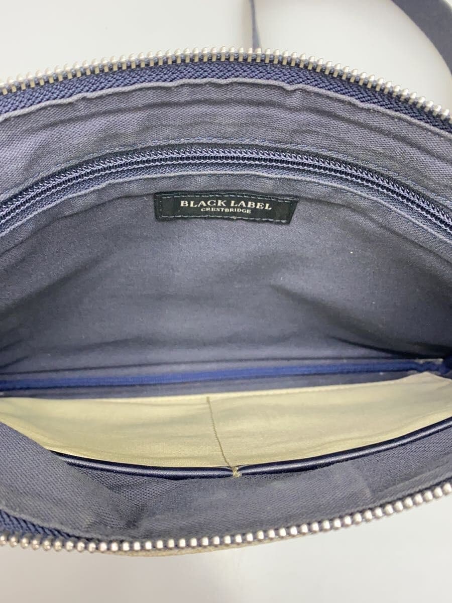 BLACK LABEL CRESTBRIDGE Shoulder Bag NVY Solid 51133-304-42 6