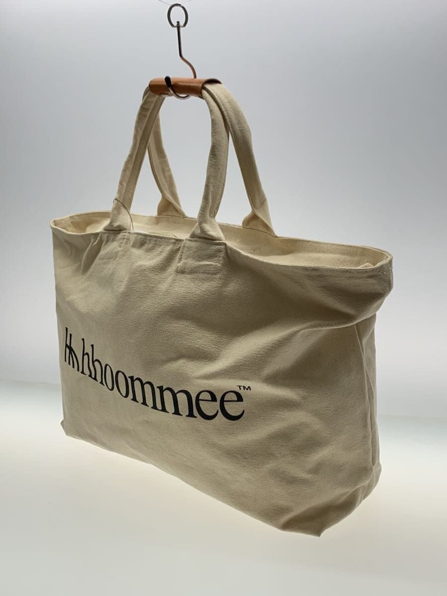 Other Brands: hhoommee BIG TOTE Tote Bag Canvas BEG Solid Color 2