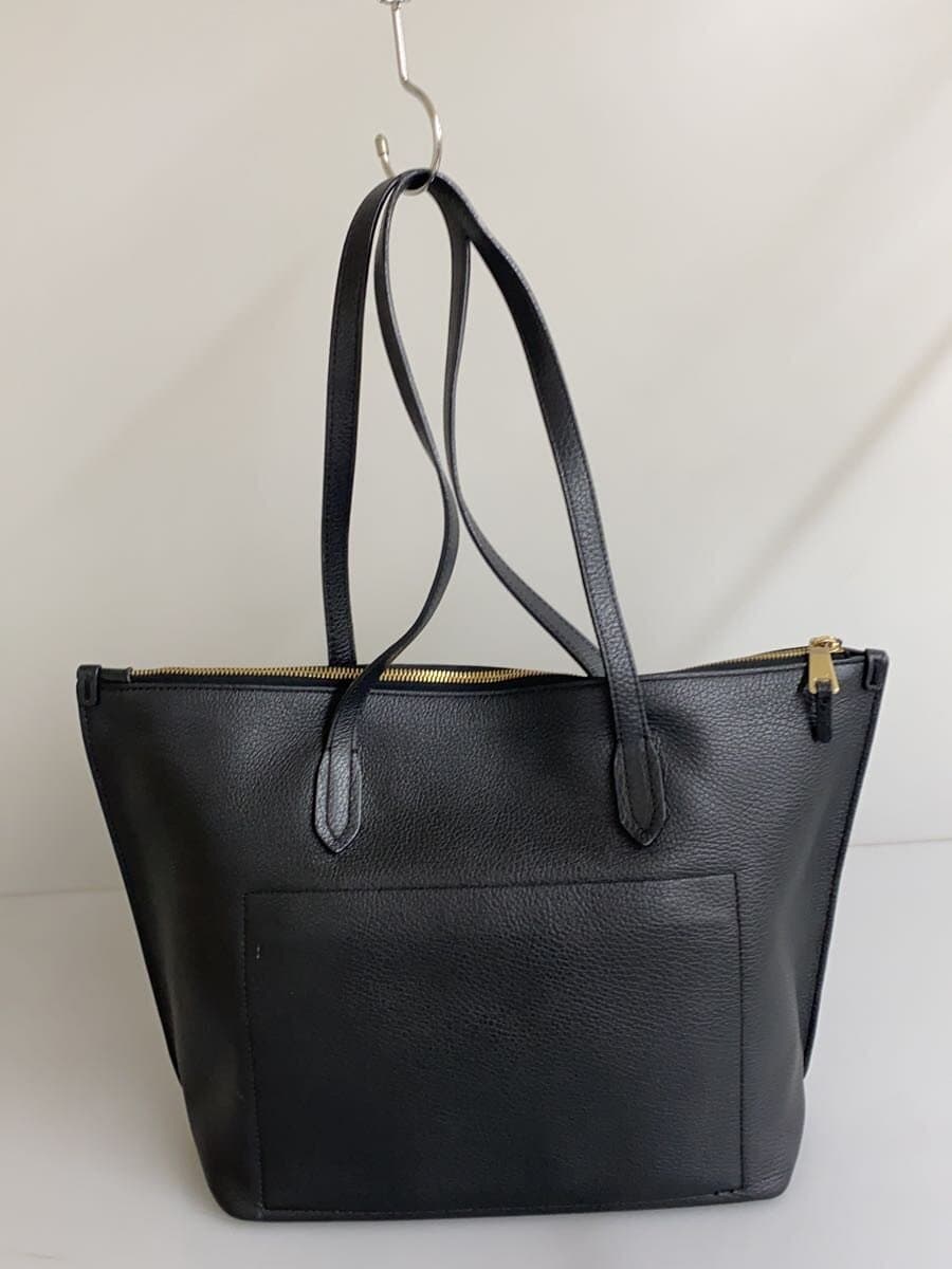 FURLA Tote Bag Leather BLK 3