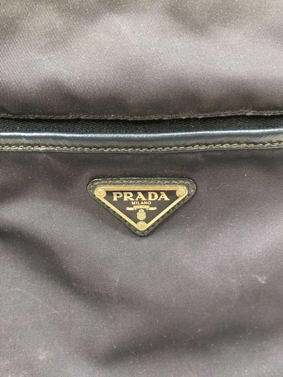 PRADA Shoulder Bag Nylon NVY 5