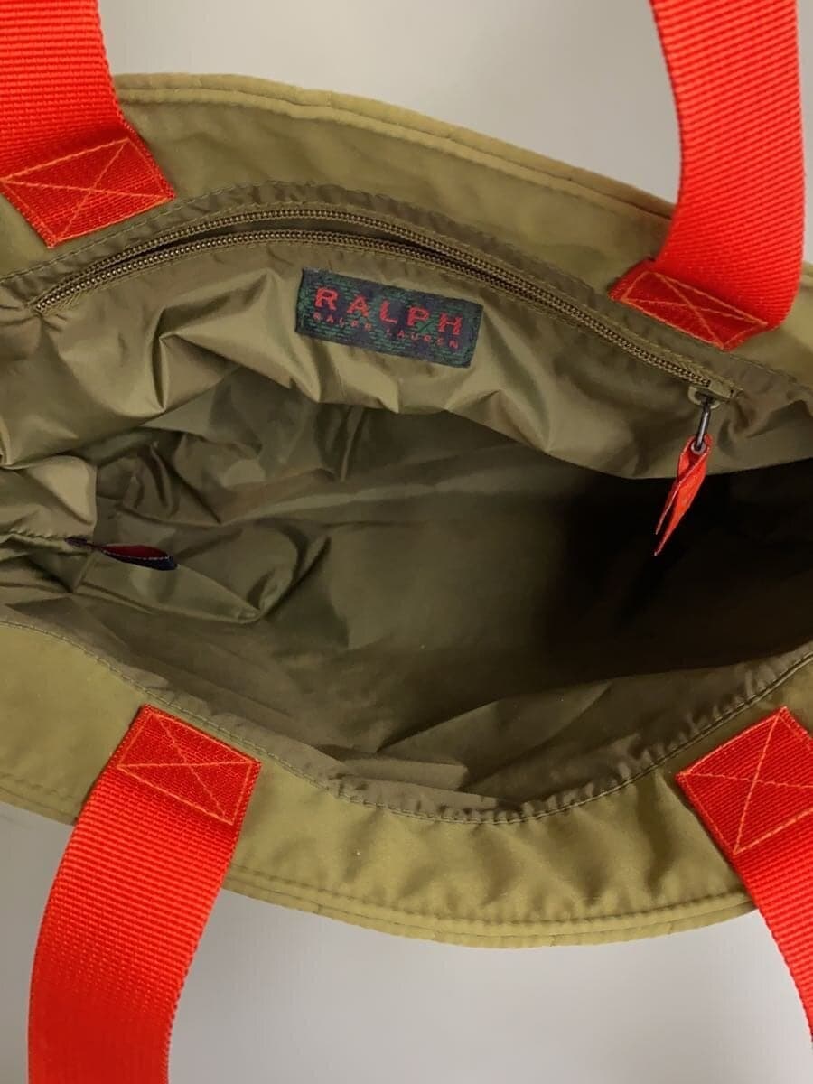 RALPH LAUREN Tote Bag KHK 6