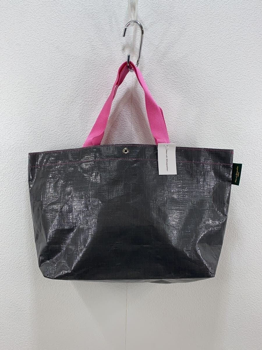 Herve Chapelier With Tag Marche Bag M Boat Shape Tote GRY Solid 2012PP 2