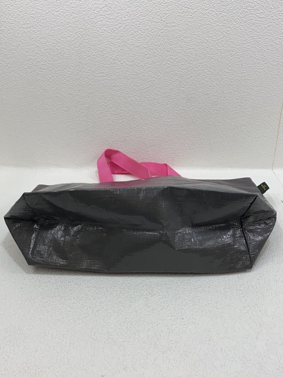 Herve Chapelier With Tag Marche Bag M Boat Shape Tote GRY Solid 2012PP 4