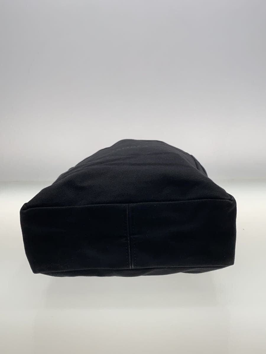 TEMBEA Front Logo Tote Bag Canvas BLK 4