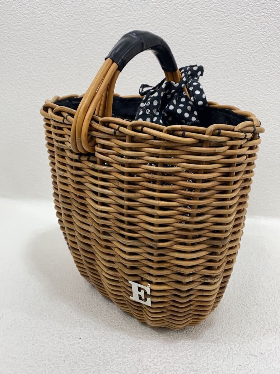 eb a gos Soft Curve Basket Move Handle Basket Bag BEG Solid 2