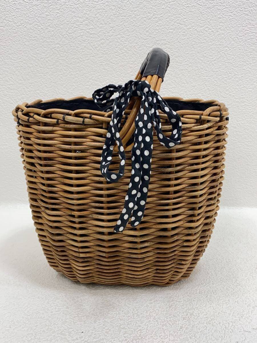 eb a gos Soft Curve Basket Move Handle Basket Bag BEG Solid 3