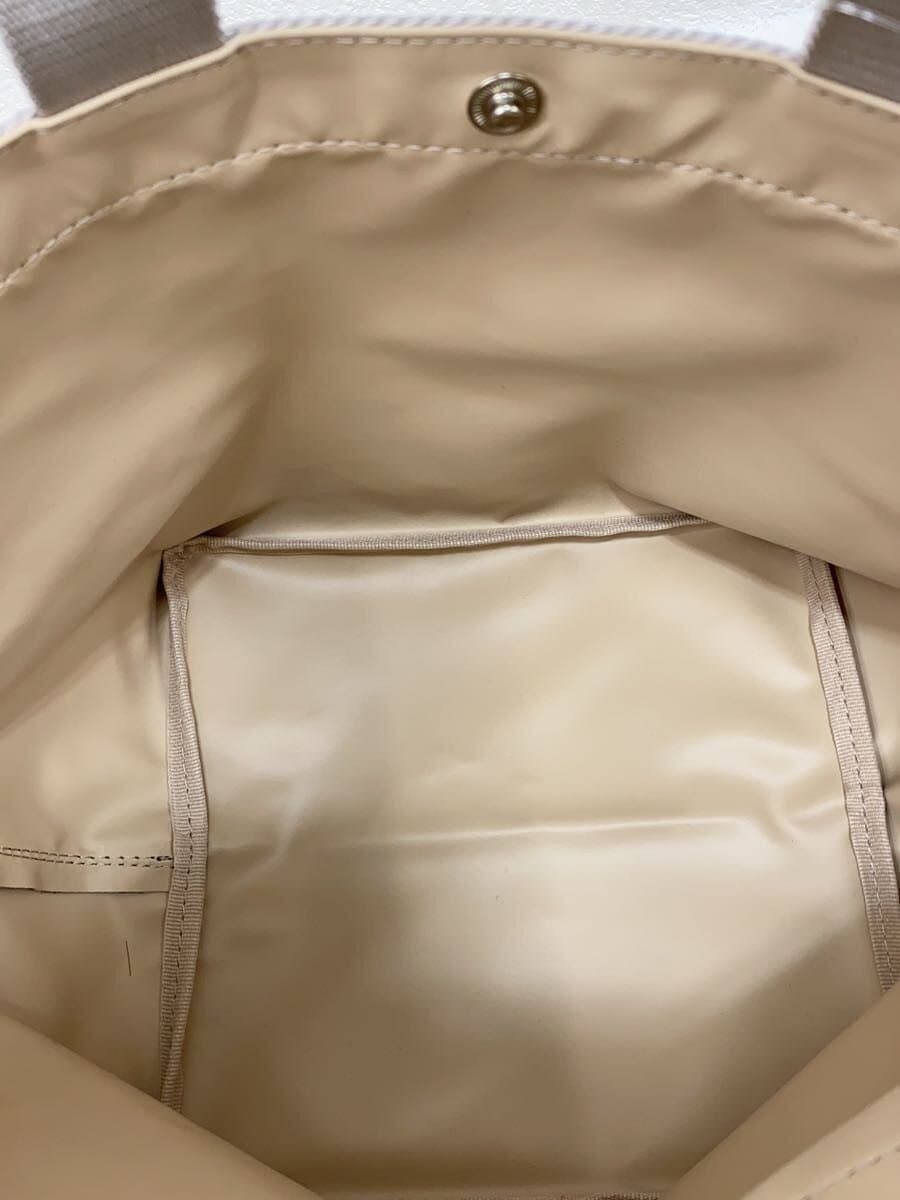 Herve Chapelier Panther Brown Silver Made to Order Tote Bag BEG All Over Pattern 7