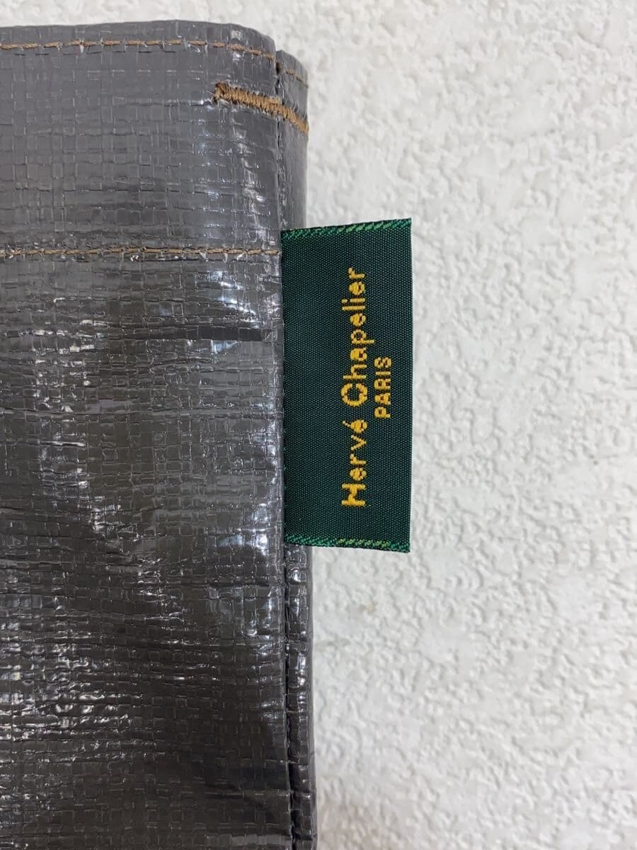 Herve Chapelier With Tag Marche Bag M Tote Bag GRY Solid 2012PP 6