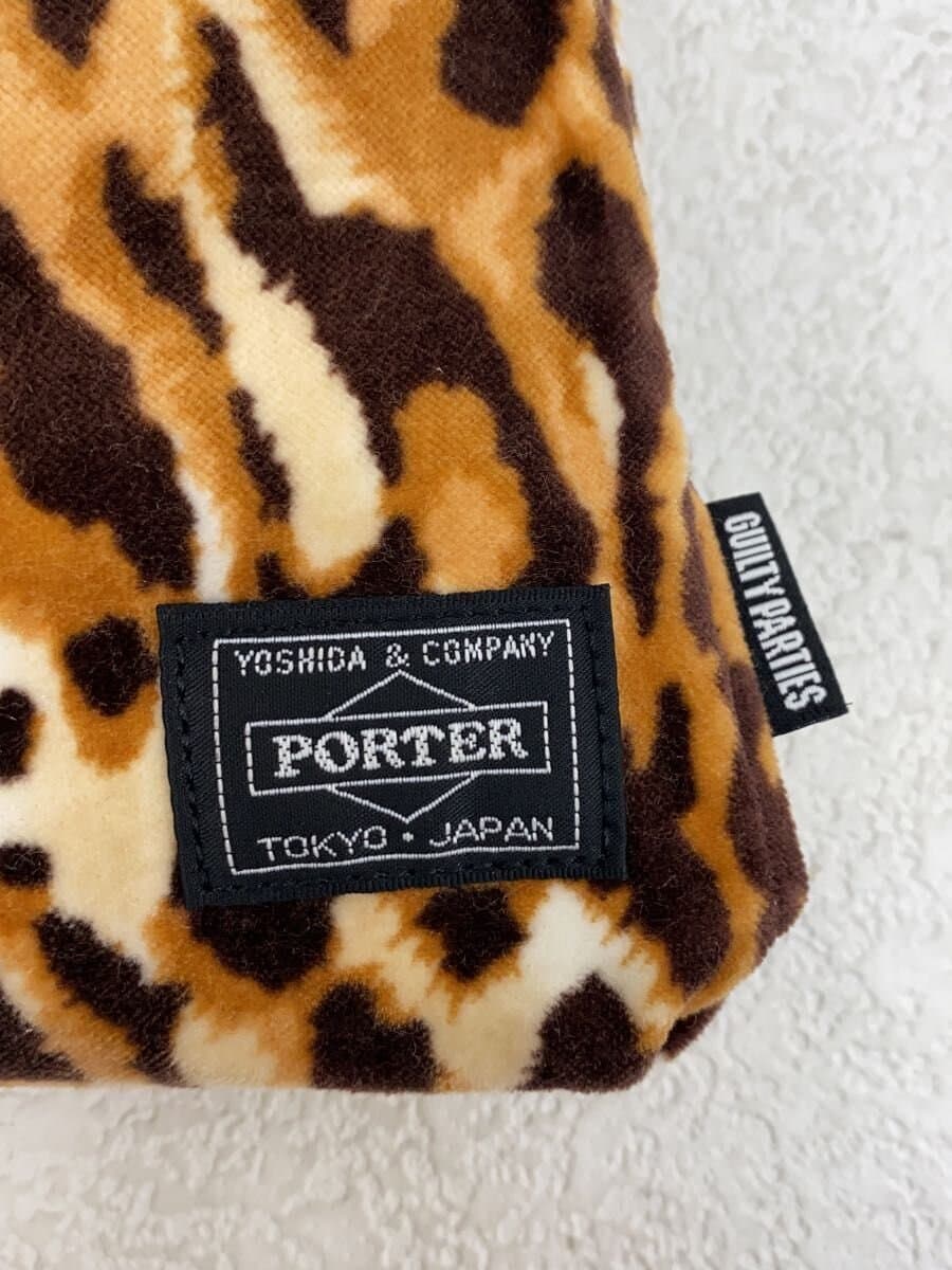 PORTER x WACKO MARIA Pouch BRW All Over Pattern 5