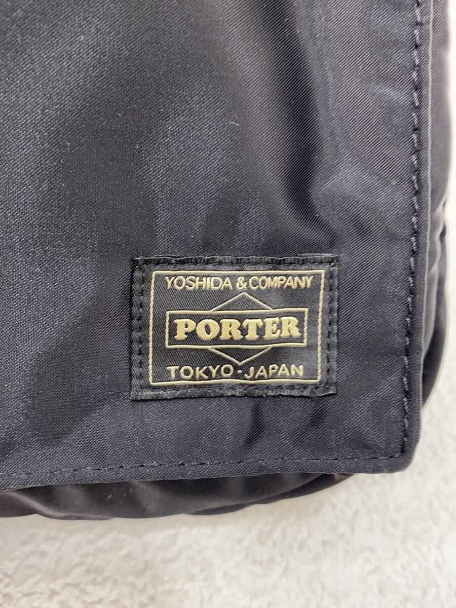 PORTER DOCUMENT CASE TANKER Second Bag Nylon BLK Solid Color 5