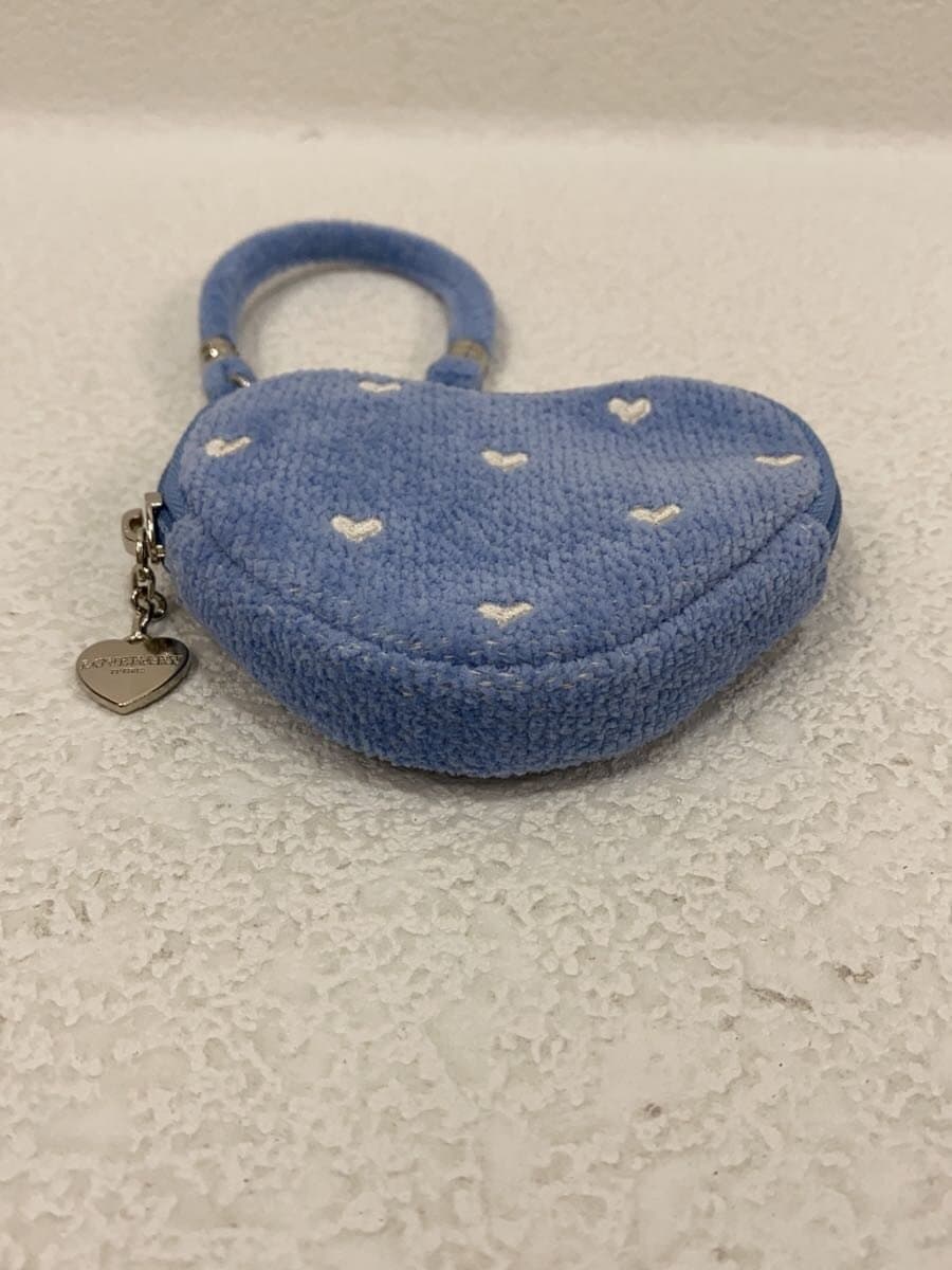 FEILER Heart Motif Pouch BLU 4