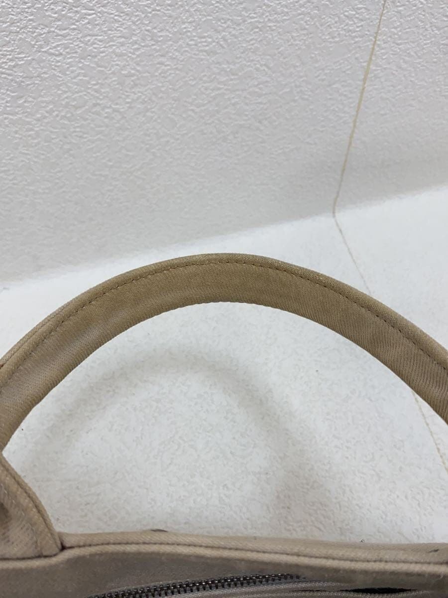 PRADA Kanapa Bijou Lines Tone Handbag Consider Condition Shoulder Missing Part 8