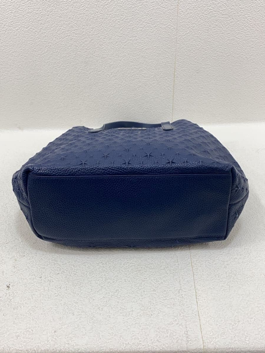 JIMMY CHOO bag leather blue 4