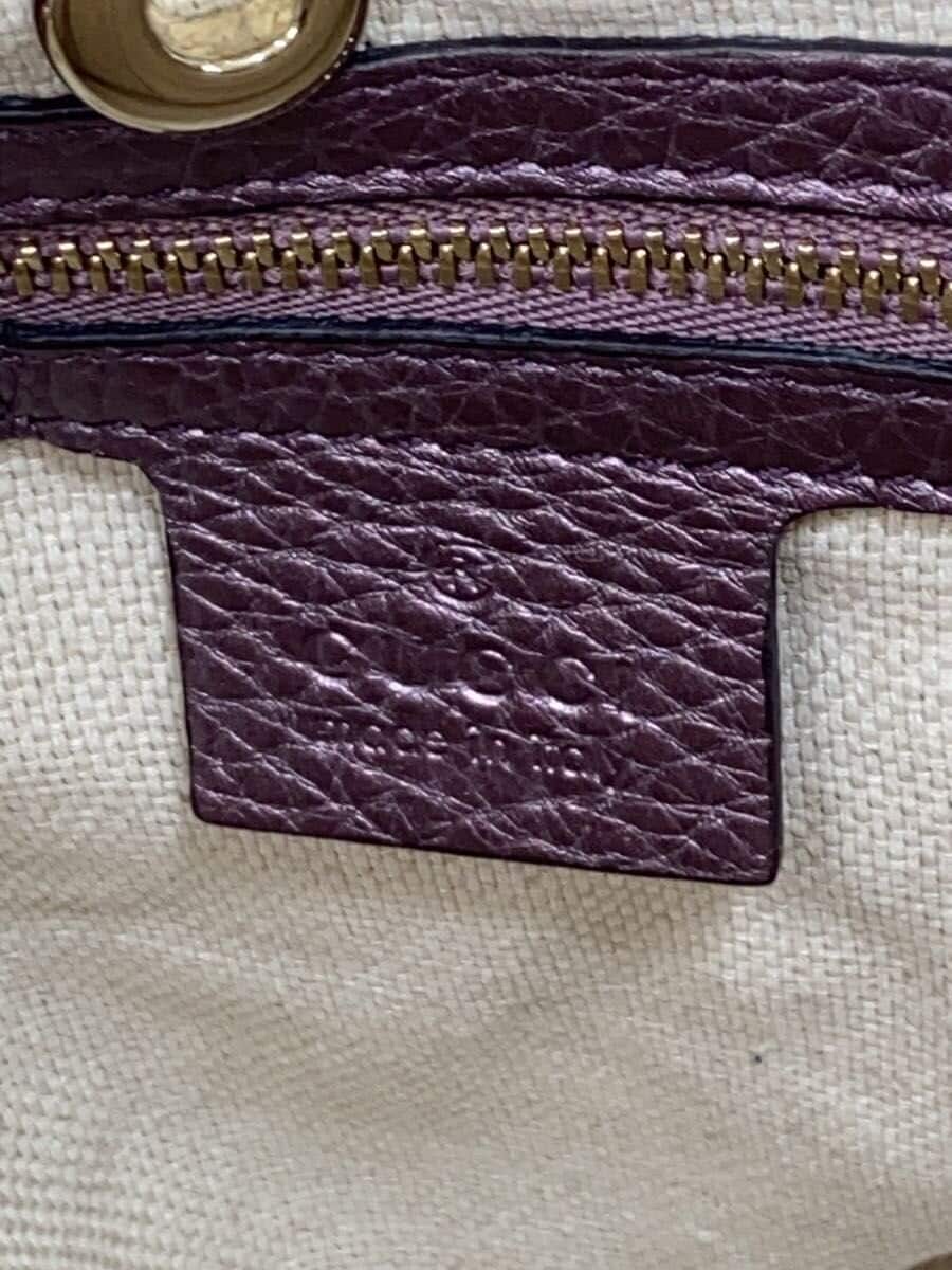 GUCCI Chain Tote Bag Soho Leather PNK 308982 AB80G 6812 5