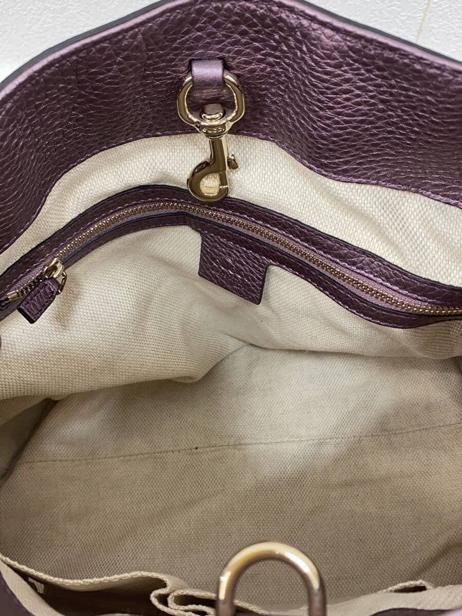 GUCCI Chain Tote Bag Soho Leather PNK 308982 AB80G 6812 6