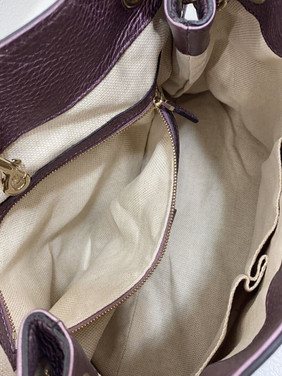 GUCCI Chain Tote Bag Soho Leather PNK 308982 AB80G 6812 7