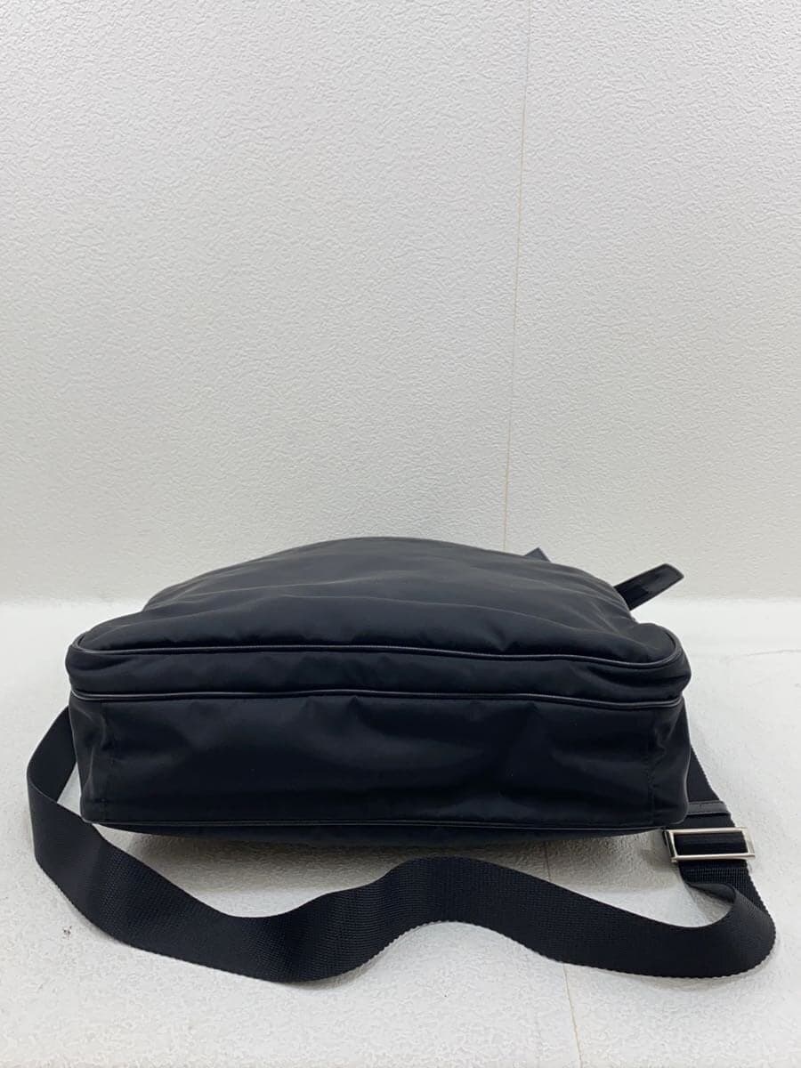 PRADA 2way Triangle Logo Shoulder Bag Nylon Black 2VG032 4