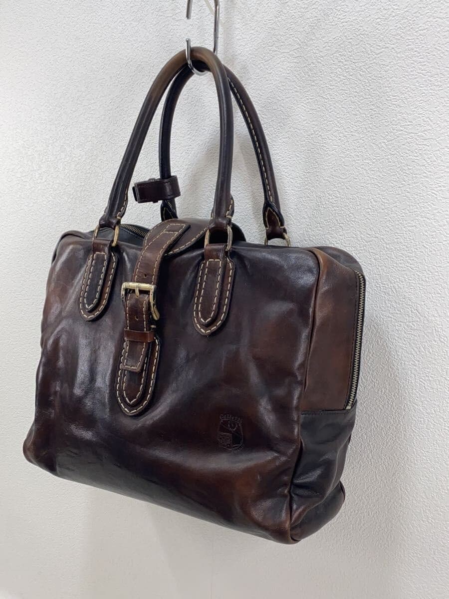 Other Brands: GALLETTI Briefcase Leather BRW All-over print 2