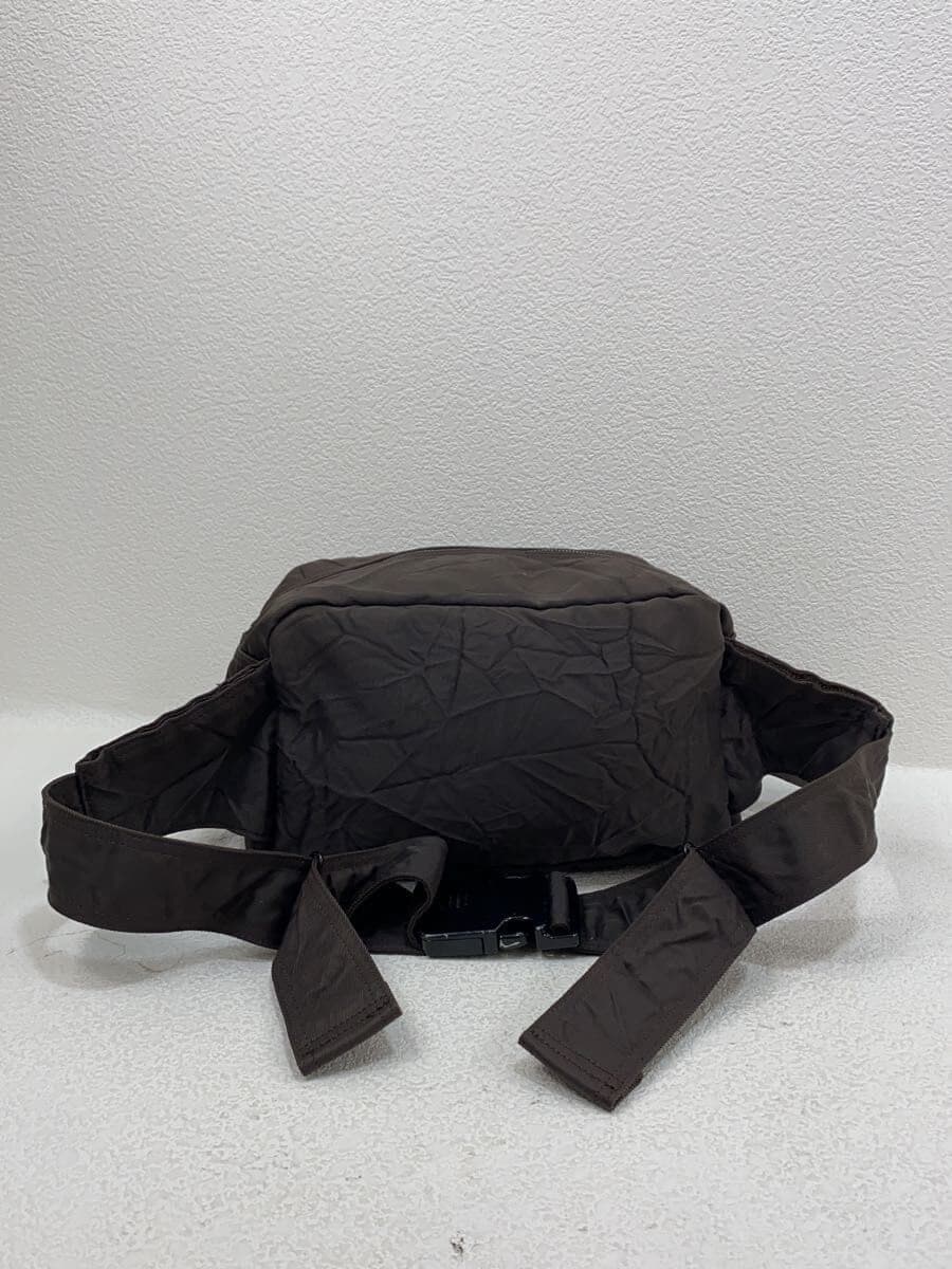 PORTERRIDE Wrinkle processing Shoulder bag -- KHK Solid color 3