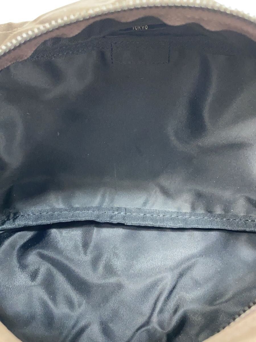 PORTERRIDE Wrinkle processing Shoulder bag -- KHK Solid color 6