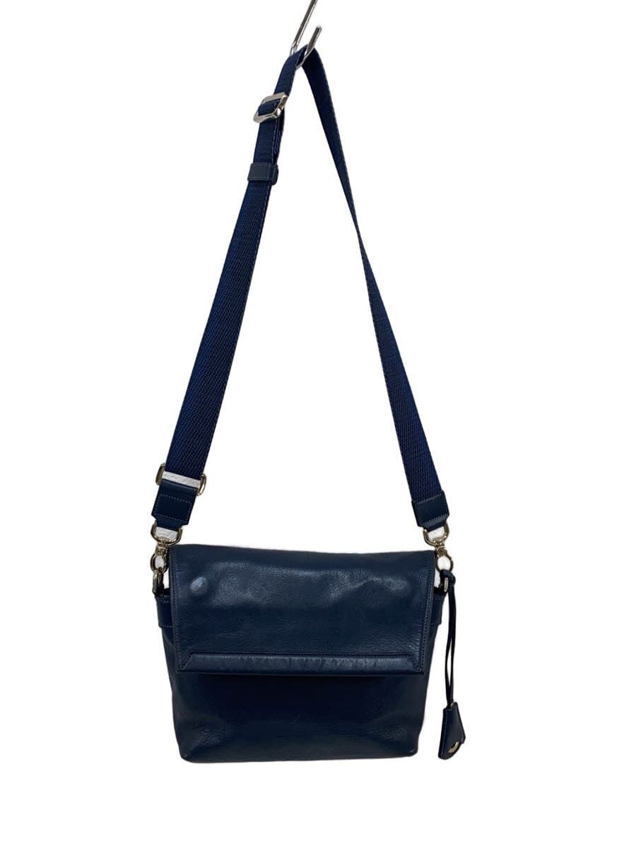 aniary Shoulder Bag Leather Navy