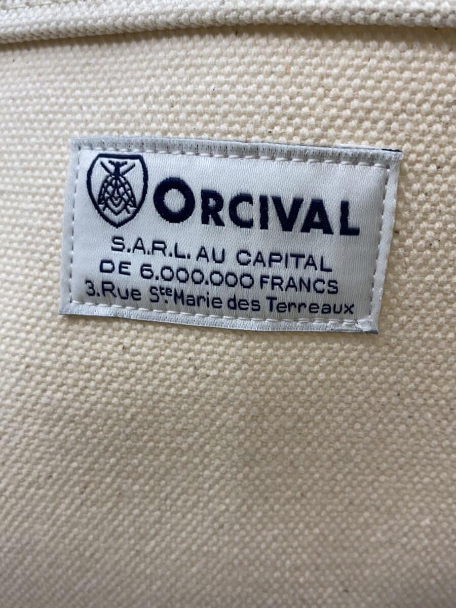 ORCIVAL Tote Bag Canvas CRM Plain KY22-113-02 5